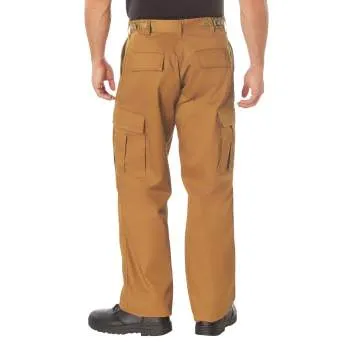 Rothco Relaxed Fit Zipper Fly BDU Pants / Work Brown