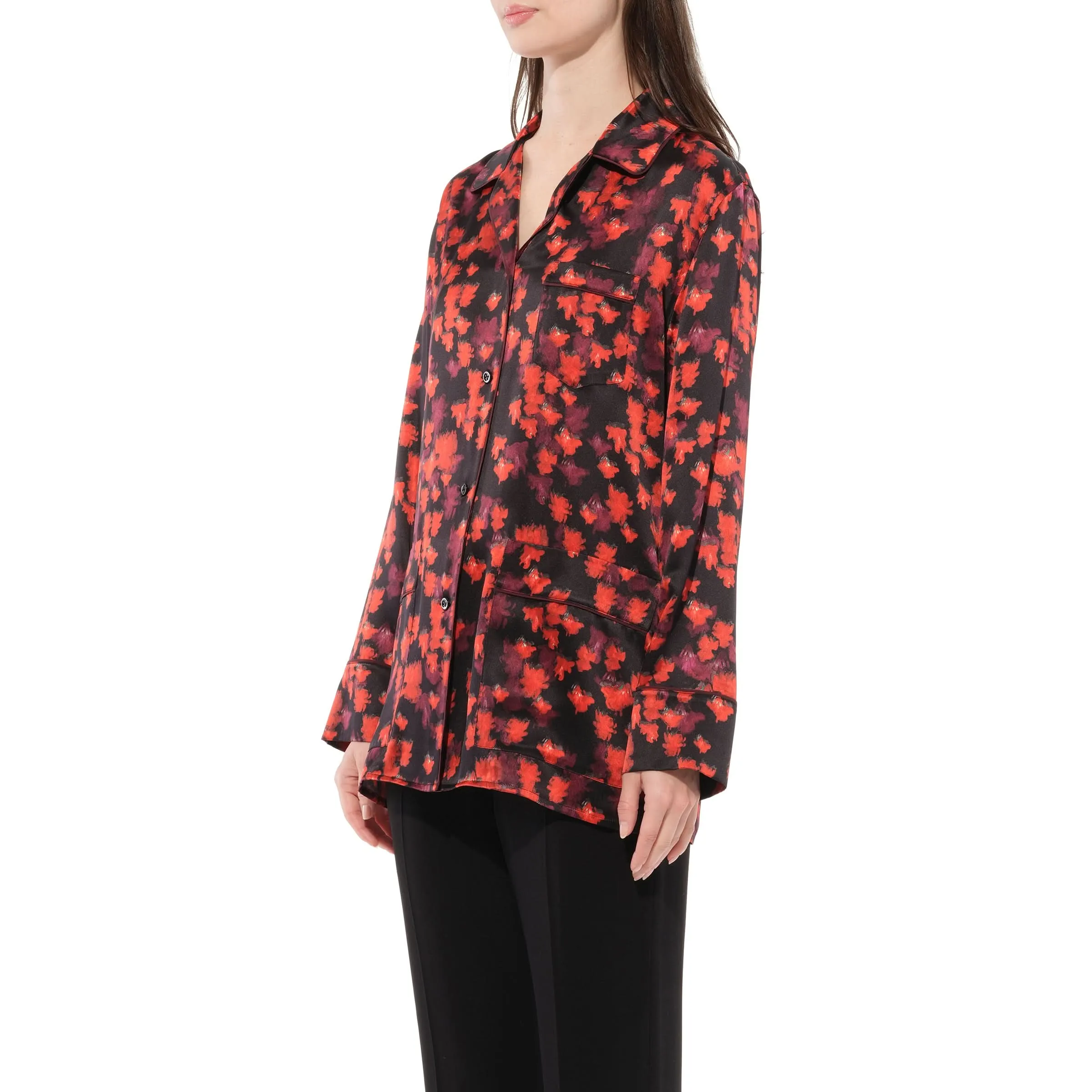 Silk Shirt in Multicolor