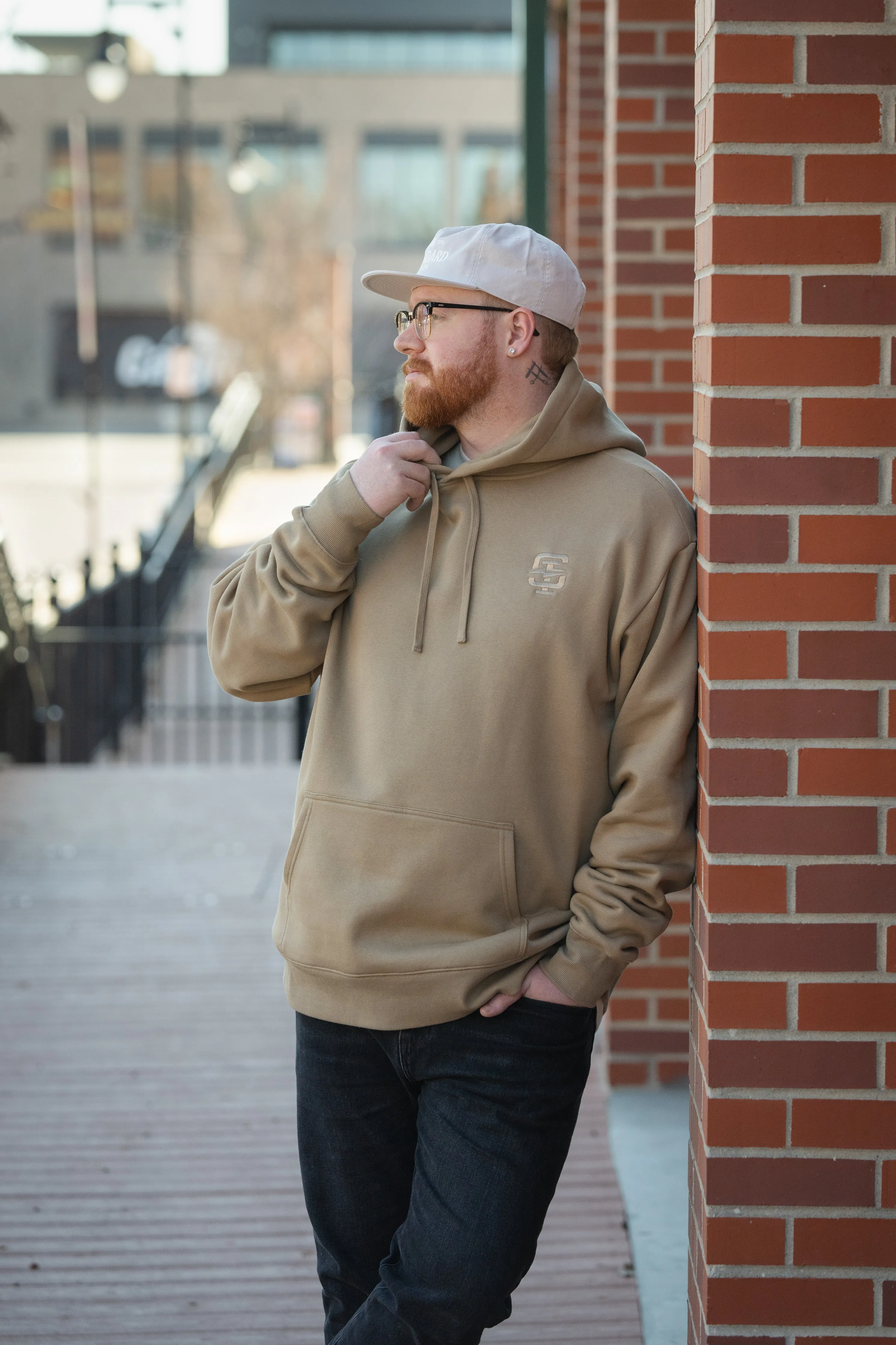 Standard Issue Co. - Sand Mens Heavy Hoodie