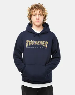 Thrasher Smile Pullover Hoodie - Navy