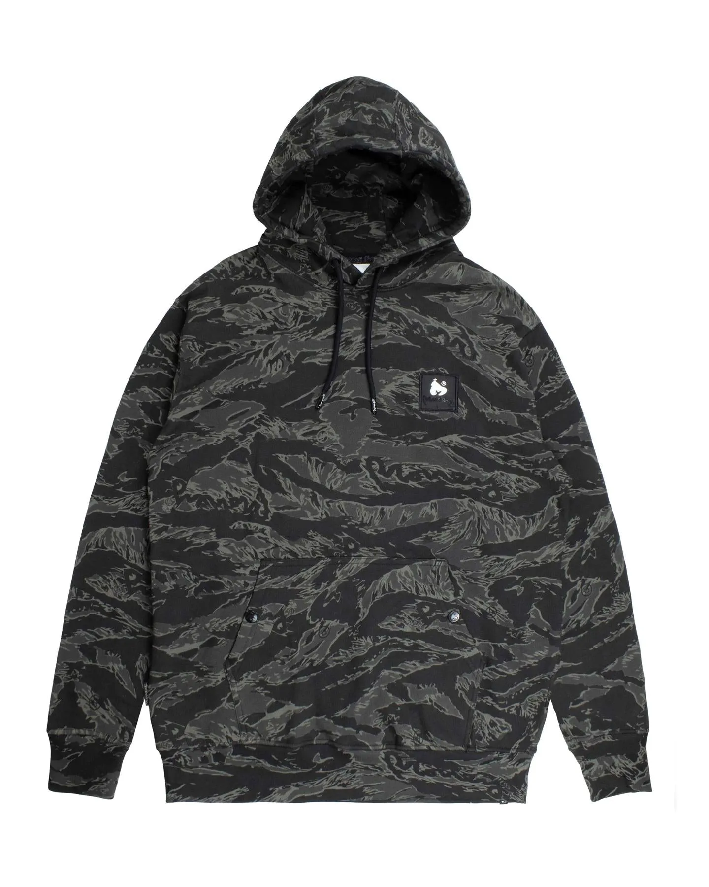 Tiger Camo Hood Black Tiger Camo