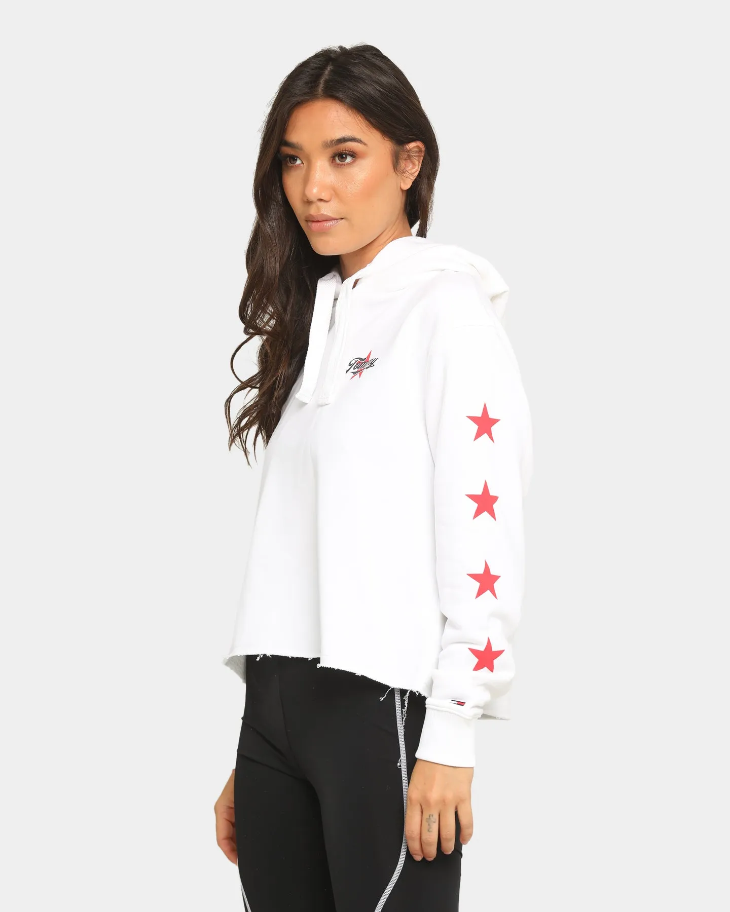 Tommy Jeans Women's TJW Modern Logo Hoodie White