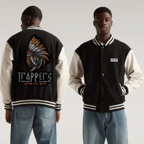 Trappers - Black Letterman Jackets