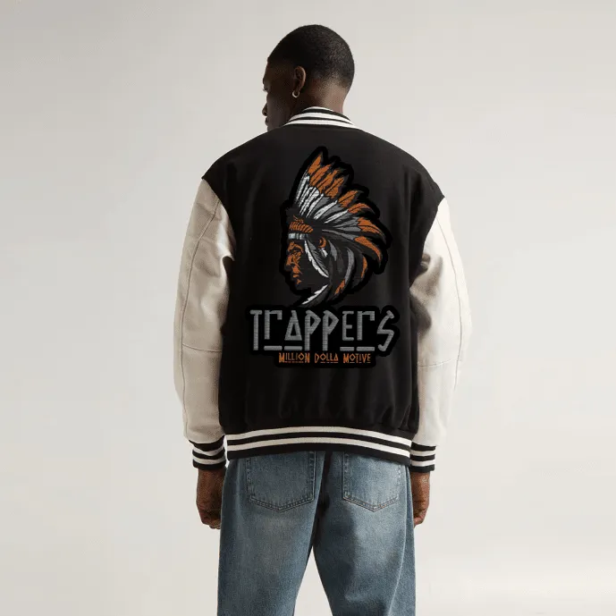 Trappers - Black Letterman Jackets