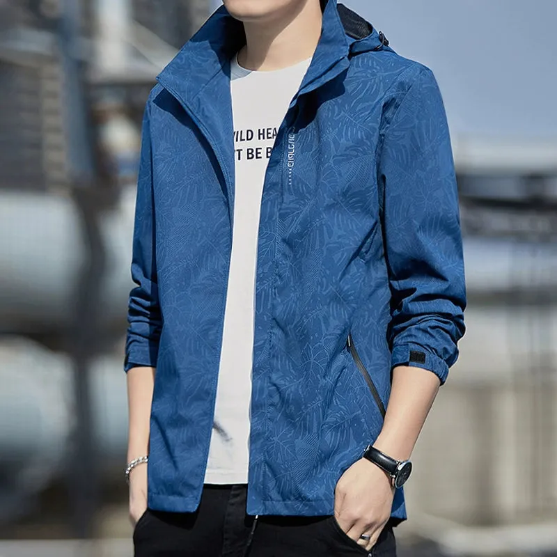 Trendy Summer Print Sun-Protective Clothing Three-in-One Shell Jacket