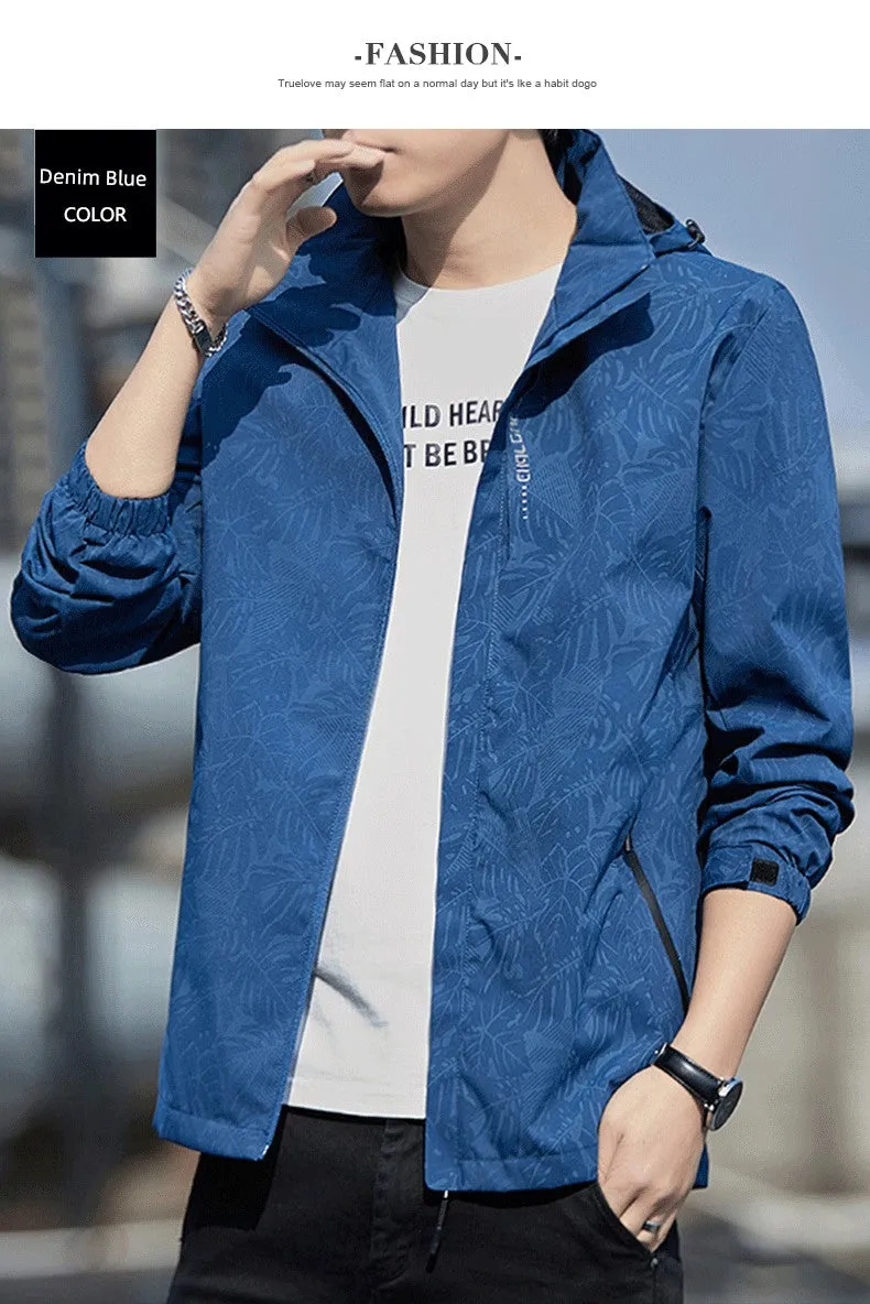 Trendy Summer Print Sun-Protective Clothing Three-in-One Shell Jacket