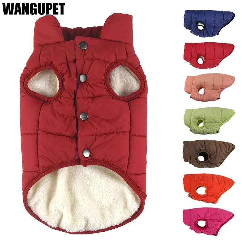 Trendy Winter Dog Fleece Jackets