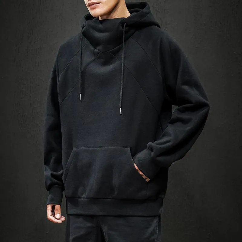 Warm High Neck Hoodie