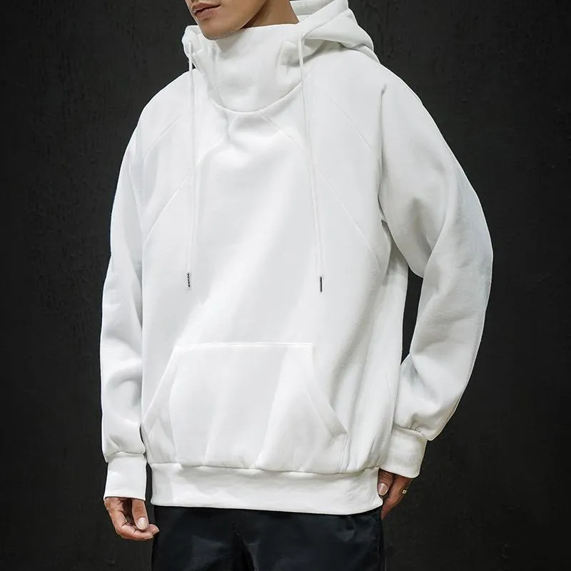 Warm High Neck Hoodie