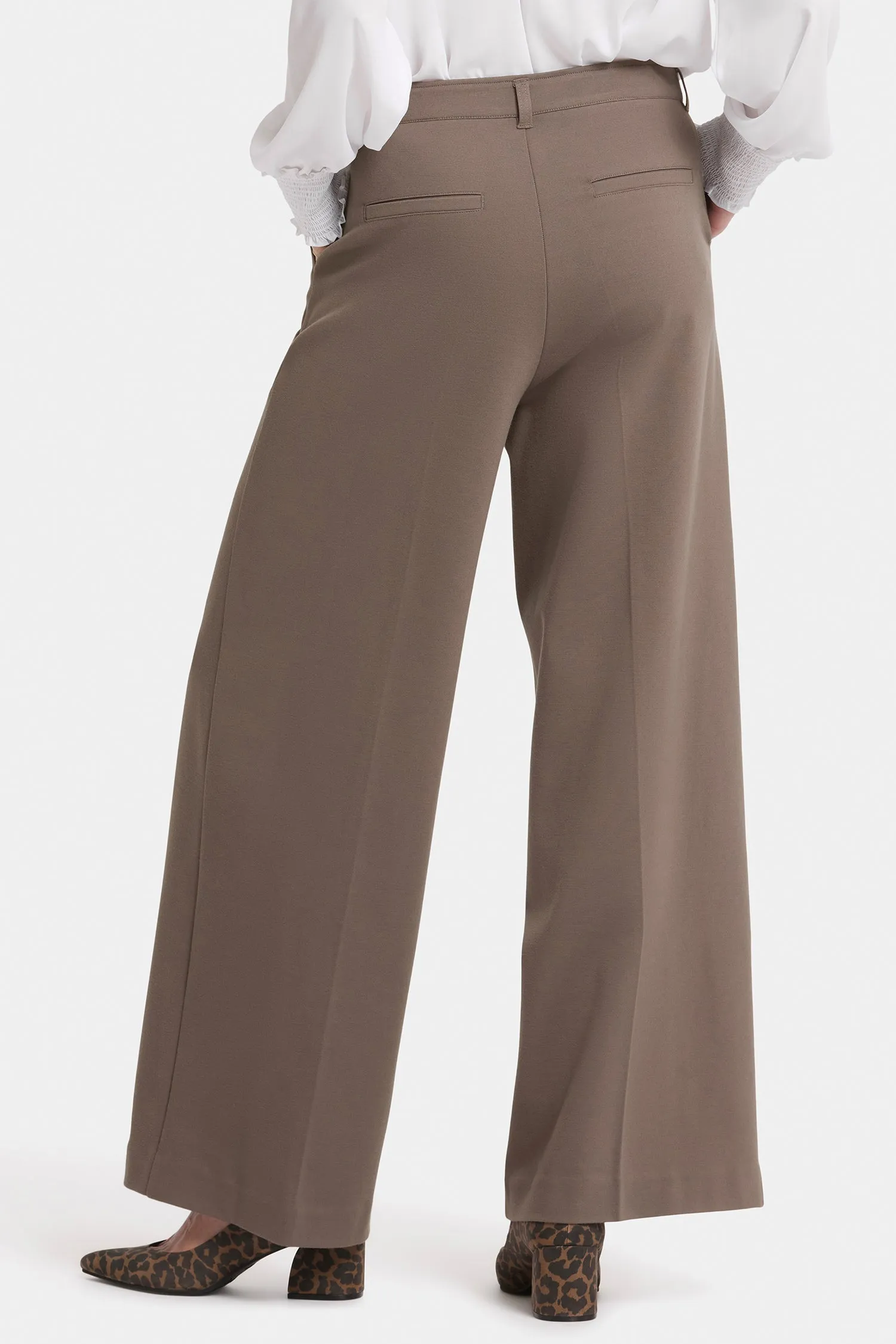 Whitney Trouser Pants - Dark Wood