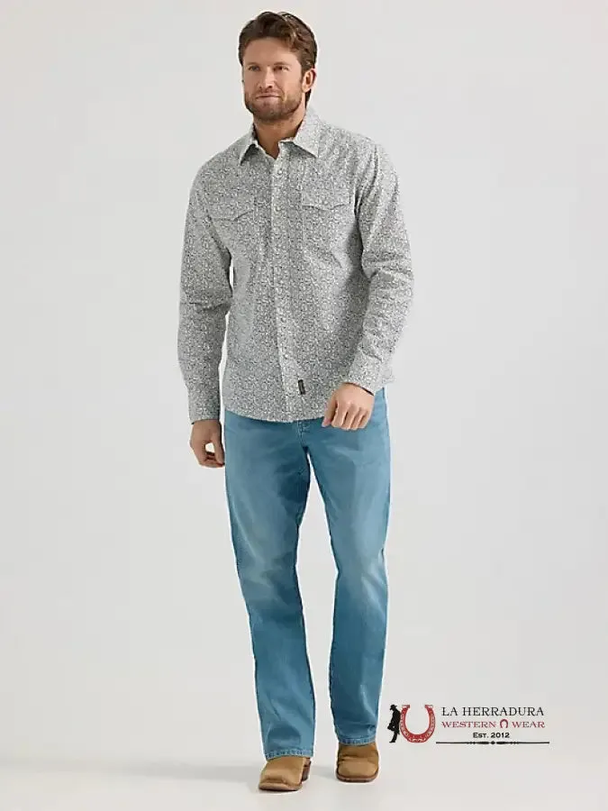 Wrangler Modern Fit Grey Vines - 9912